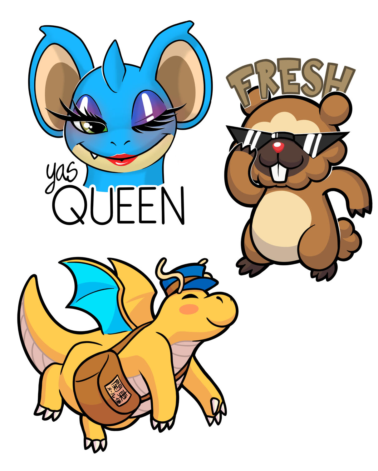 Pokemon Stickers 9/6/24