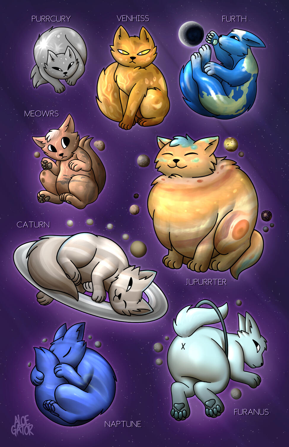 Space Cats 6/25/24