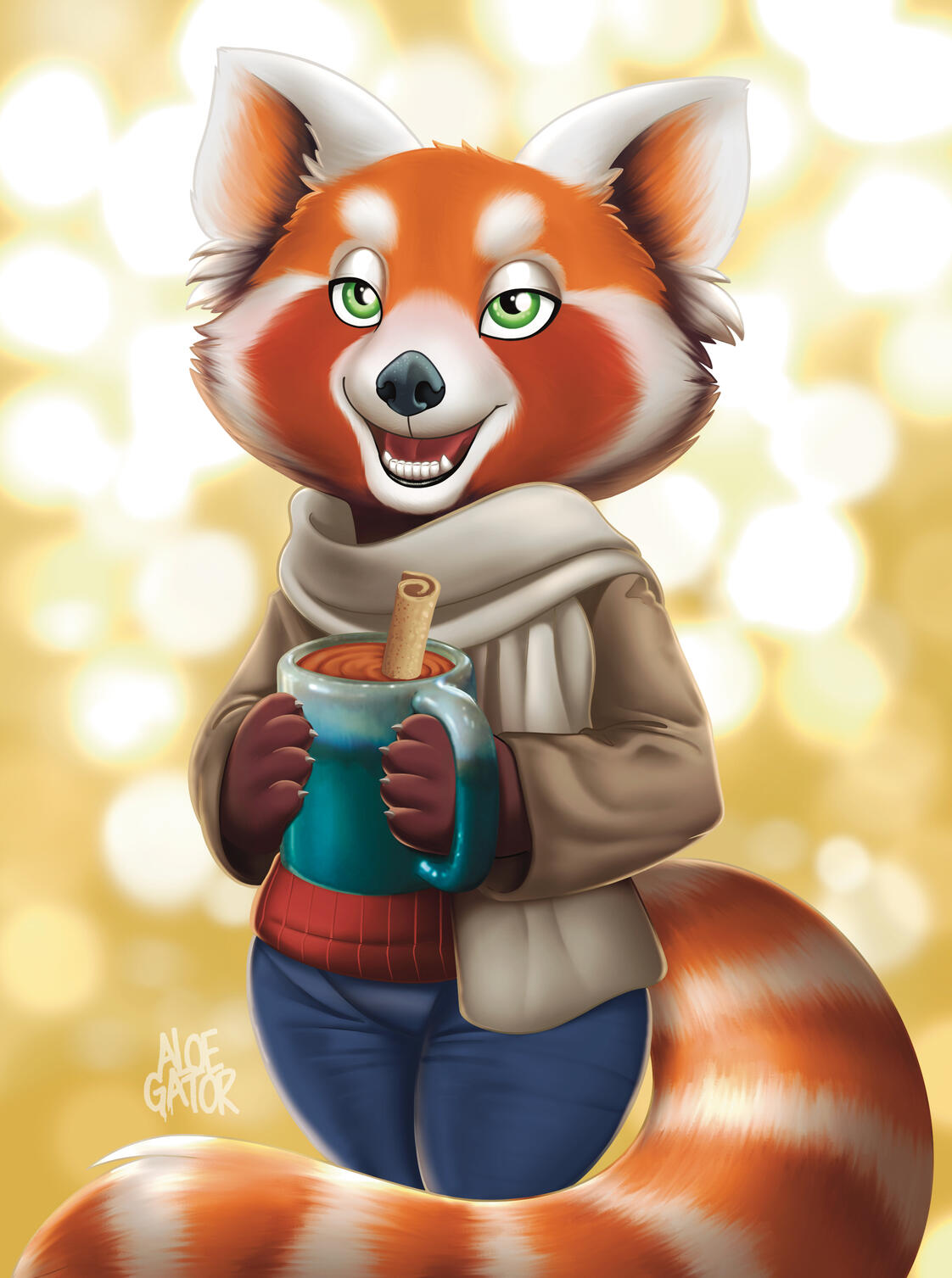 Slightly Furry Cinnebear 2026 Can Art